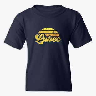 Lubec Maine Sublime Sunset Youth T-shirt