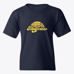 Bluffview Wisconsin Sublime Sunset Youth T-shirt
