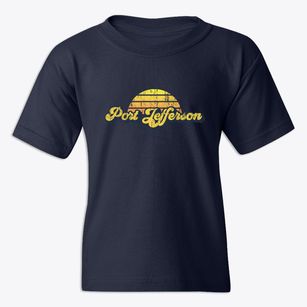 Port Jefferson New York Sublime Sunset Youth T-shirt