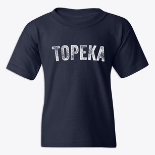Topeka Kansas Timeless Retro Youth T-shirt