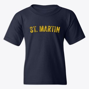 St. Martin Mississippi Timeless Retro Youth T-shirt