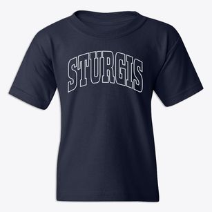 Sturgis Mississippi Trendy Block Youth T-shirt