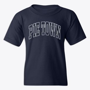 Pie Town New Mexico Trendy Block Youth T-shirt