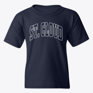 St. Cloud Minnesota Trendy Block Youth T-shirt