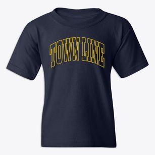 Town Line New York Trendy Block Youth T-shirt