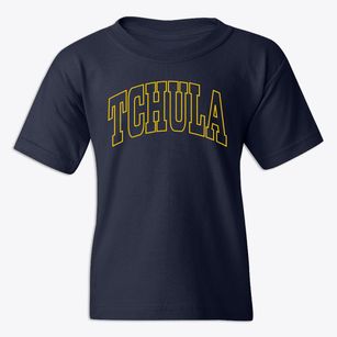Tchula Mississippi Trendy Block Youth T-shirt