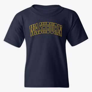 Washburn Maine Trendy Block Youth T-shirt