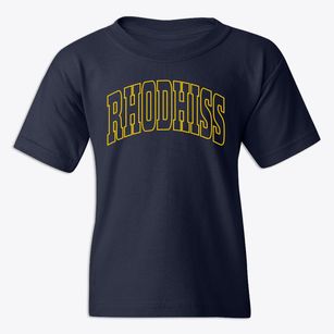 Rhodhiss North Carolina Trendy Block Youth T-shirt