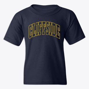 Cliffside North Carolina Trendy Block Youth T-shirt