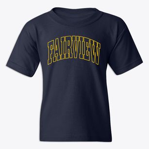 Fairview Kansas Trendy Block Youth T-shirt