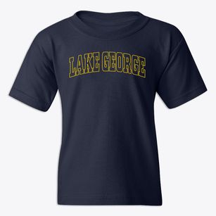 Lake George Minnesota Trendy Block Youth T-shirt
