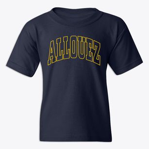 Allouez Wisconsin Trendy Block Youth T-shirt