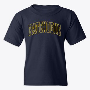 Patchogue New York Trendy Block Youth T-shirt