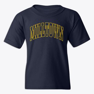 Milltown New Jersey Trendy Block Youth T-shirt