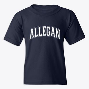 Allegan Michigan Varsity Youth T-shirt