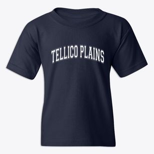 Tellico Plains Tennessee Varsity Youth T-shirt