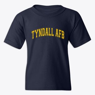 Tyndall Afb Florida Varsity Youth T-shirt