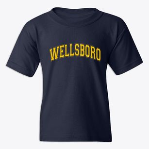 Wellsboro Pennsylvania Varsity Youth T-shirt