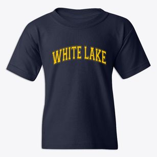 White Lake North Carolina Varsity Youth T-shirt