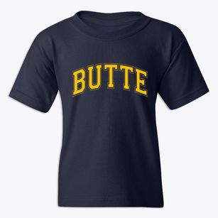 Butte Nebraska Varsity Youth T-shirt