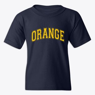 Orange Connecticut Varsity Youth T-shirt
