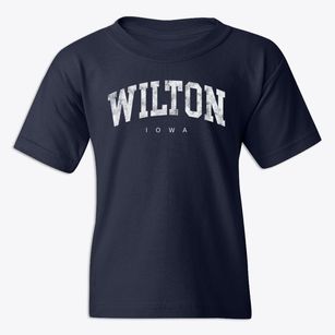 Wilton Iowa Urban Vibe Youth T-shirt