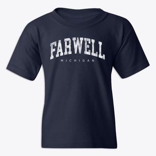 Farwell Michigan Urban Vibe Youth T-shirt