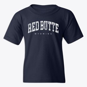 Red Butte Wyoming Urban Vibe Youth T-shirt