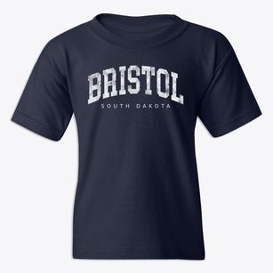 Bristol South Dakota Urban Vibe Youth T-shirt