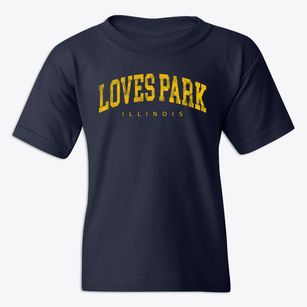Loves Park Illinois Urban Vibe Youth T-shirt
