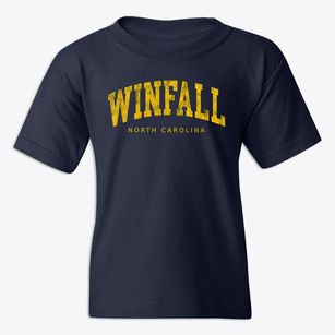 Winfall North Carolina Urban Vibe Youth T-shirt