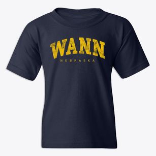 Wann Nebraska Urban Vibe Youth T-shirt