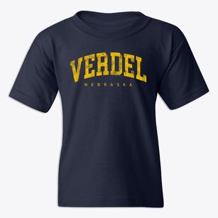 Verdel Nebraska Urban Vibe Youth T-shirt