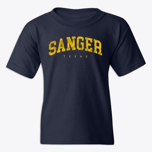 Sanger Texas Urban Vibe Youth T-shirt