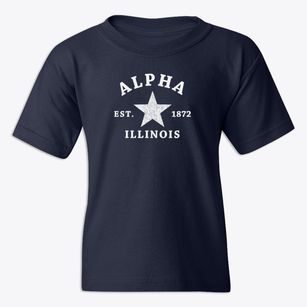 Alpha Illinois Star Youth T-shirt