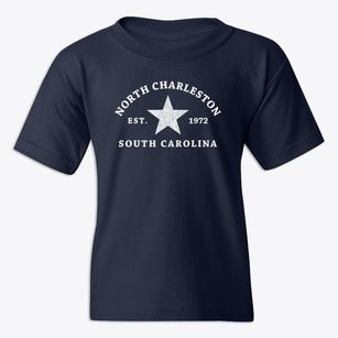 North Charleston South Carolina Star Youth T-shirt
