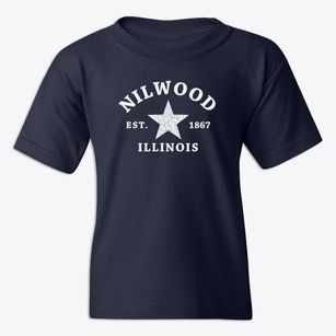 Nilwood Illinois Star Youth T-shirt