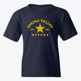 Spring Valley Nevada Star Youth T-shirt