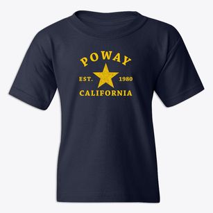 Poway California Star Youth T-shirt