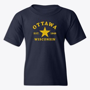 Ottawa Wisconsin Star Youth T-shirt