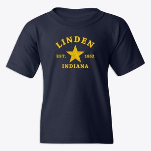Linden Indiana Star Youth T-shirt
