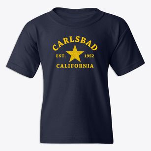 Carlsbad California Star Youth T-shirt
