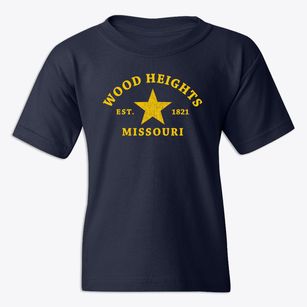 Wood Heights Missouri Star Youth T-shirt