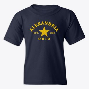 Alexandria Ohio Star Youth T-shirt