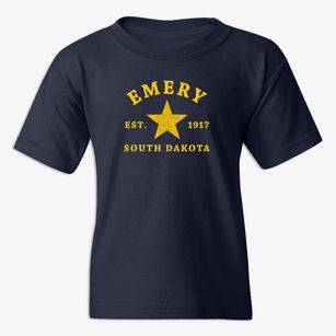 Emery South Dakota Star Youth T-shirt