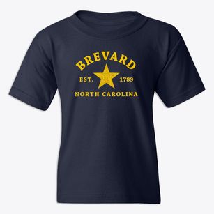 Brevard North Carolina Star Youth T-shirt