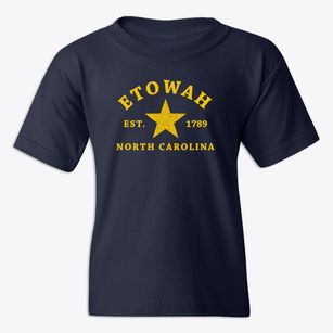 Etowah North Carolina Star Youth T-shirt