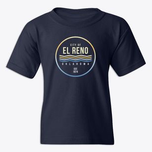 El Reno Oklahoma Color Fade Youth T-shirt