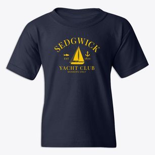 Sedgwick Kansas Yacht Club Youth T-shirt