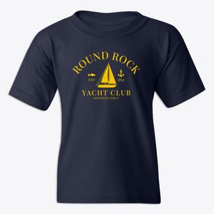 Round Rock Texas Yacht Club Youth T-shirt